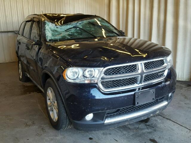 1D4SE4GT4BC674688 - 2011 DODGE DURANGO BLUE photo 1