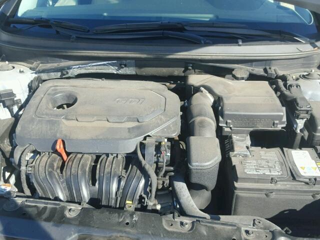 5NPE34AF2FH240265 - 2015 HYUNDAI SONATA SPO GRAY photo 7