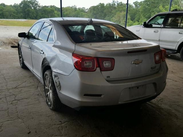 1G11H5SL4EF235094 - 2014 CHEVROLET MALIBU LTZ 银色 照片 3
