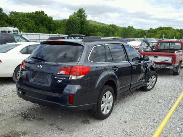 4S4BRCCC0C3254439 - 2012 SUBARU OUTBACK 2. GRAY photo 4