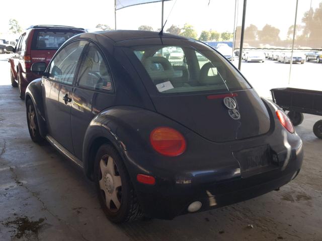 3VWCC21CXXM473076 - 1999 VOLKSWAGEN NEW BEETLE 黑色 照片 3
