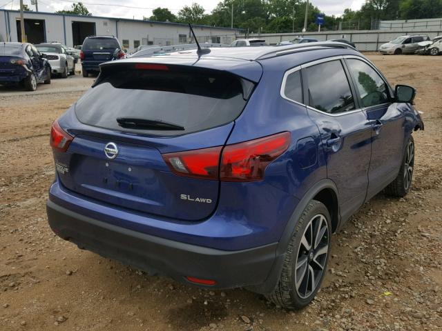 JN1BJ1CRXHW102181 - 2017 NISSAN ROGUE SPOR BLUE photo 4