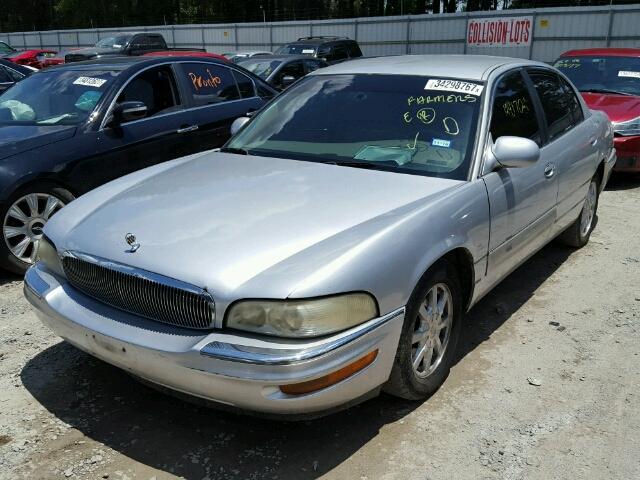 1G4CW54K614270053 - 2001 BUICK PARK AVENU SILVER photo 2