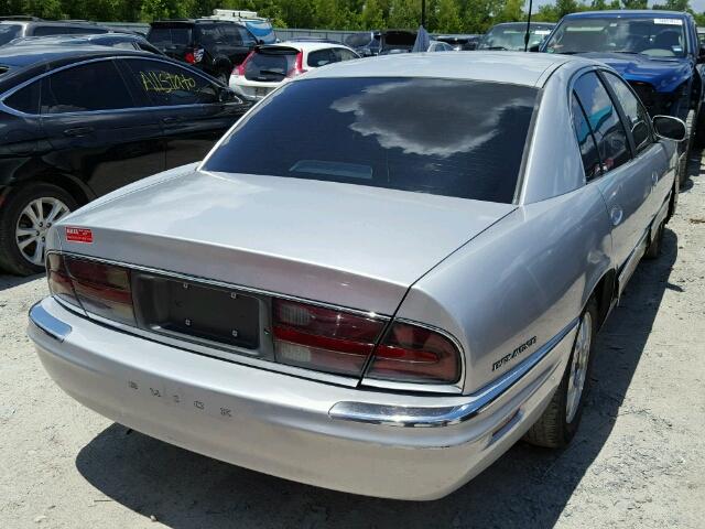 1G4CW54K614270053 - 2001 BUICK PARK AVENU SILVER photo 4