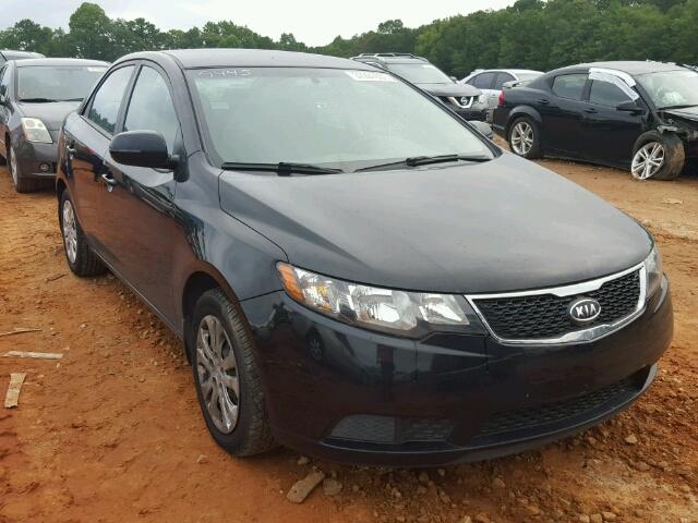 KNAFU4A22C5555445 - 2012 KIA FORTE BLACK photo 1