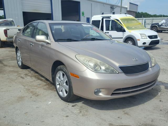 JTHBA30G265174330 - 2006 LEXUS ES 330 GOLD photo 1