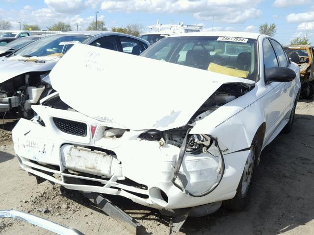 1G2NF52E04M504092 - 2004 PONTIAC GRAND AM S 白色 照片 2
