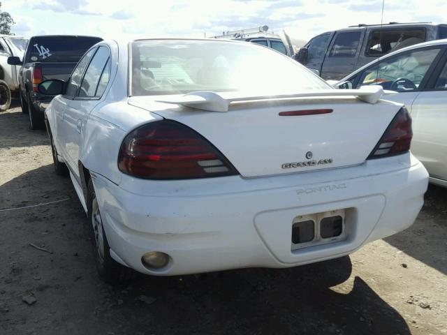 1G2NF52E04M504092 - 2004 PONTIAC GRAND AM S 白色 照片 3