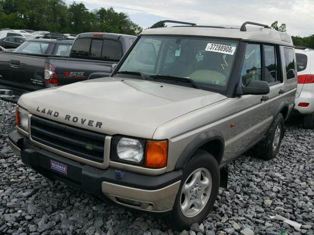 SALTY1245YA274014 - 2000 LAND ROVER DISCOVERY GOLD photo 2