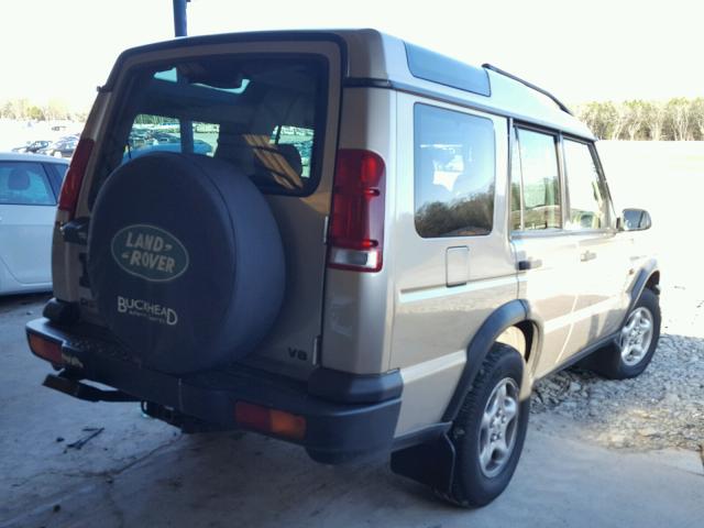 SALTY1245YA274014 - 2000 LAND ROVER DISCOVERY GOLD photo 4