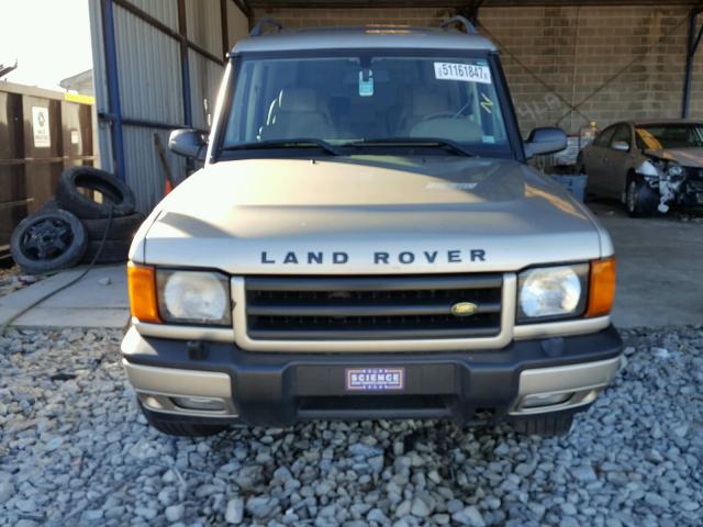 SALTY1245YA274014 - 2000 LAND ROVER DISCOVERY GOLD photo 9