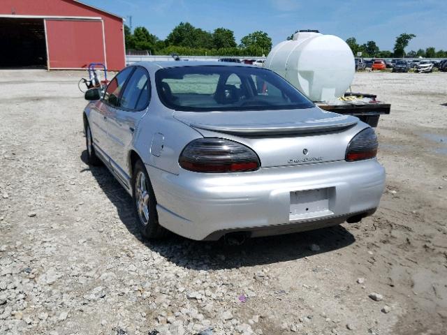 1G2WP52KX3F113848 - 2003 PONTIAC GRAND PRIX SILVER photo 3
