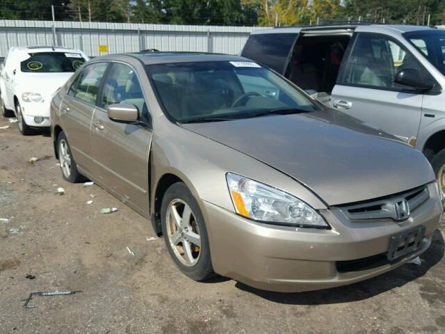 1HGCM56664A051711 - 2004 HONDA ACCORD EX TAN photo 1