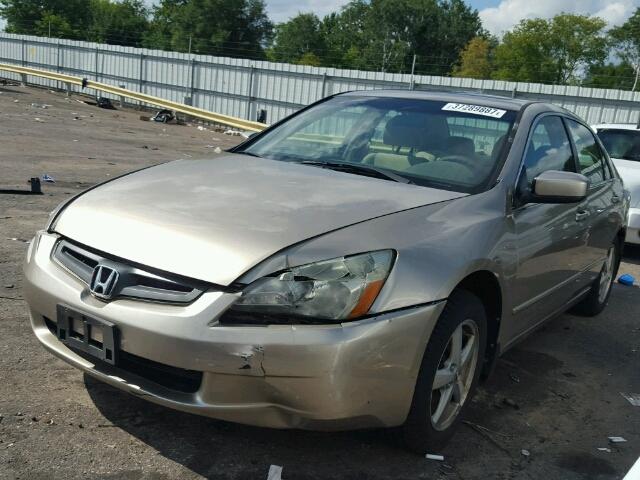 1HGCM56664A051711 - 2004 HONDA ACCORD EX TAN photo 2