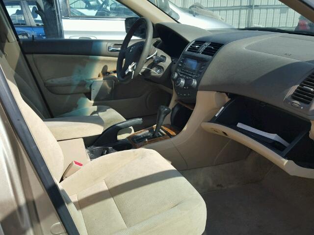 1HGCM56664A051711 - 2004 HONDA ACCORD EX TAN photo 5