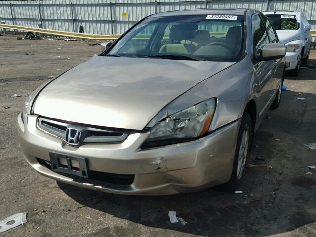 1HGCM56664A051711 - 2004 HONDA ACCORD EX TAN photo 9