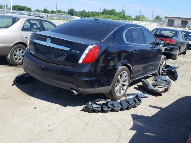 1LNHM93RX9G619145 - 2009 LINCOLN MKS BLACK photo 4