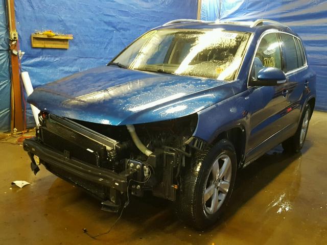WVGBV7AX5AW003470 - 2010 VOLKSWAGEN TIGUAN SE 蓝色 照片 2