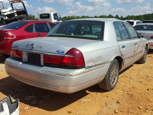 2MEFM75W8WX634668 - 1998 MERCURY GRAND MARQ SILVER photo 4