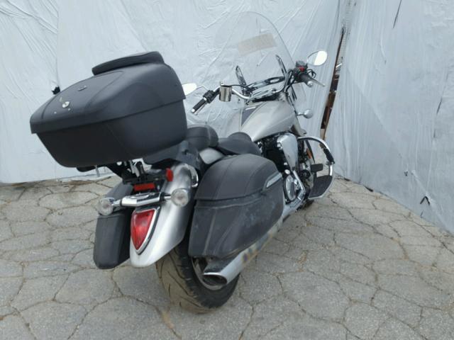 JYAVP25E47A003470 - 2007 YAMAHA XVS1300 CT SILVER photo 4