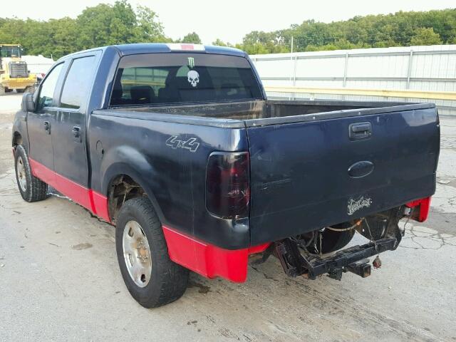 1FTPW14V46KC76770 - 2006 FORD F150 TWO TONE photo 3