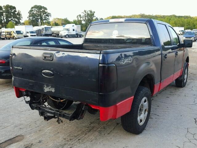 1FTPW14V46KC76770 - 2006 FORD F150 TWO TONE photo 4