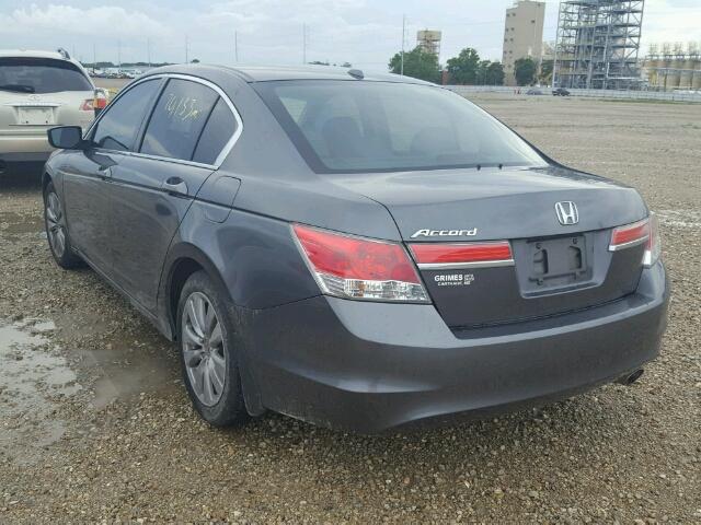 1HGCP2F86CA070801 - 2012 HONDA ACCORD EX- GRAY photo 3