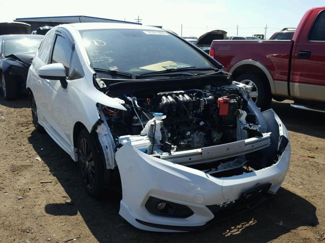 3HGGK5H64JM715944 - 2018 HONDA FIT SPORT WHITE photo 1