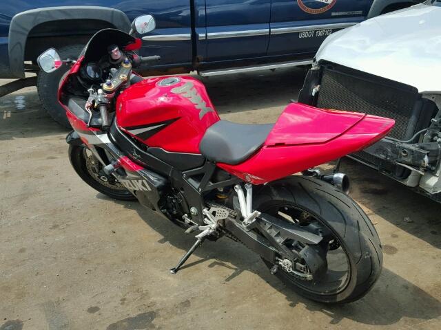 JS1GN7CA352103111 - 2005 SUZUKI GSX-R600 K RED photo 3