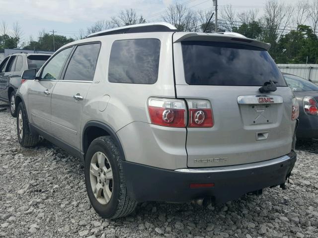 1GKER23767J123388 - 2007 GMC ACADIA SLT ვერცხლისფერი ფოტო 3