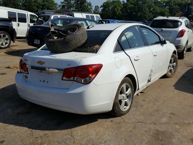 1G1PC5SB8F7267929 - 2015 CHEVROLET CRUZE LT WHITE photo 4