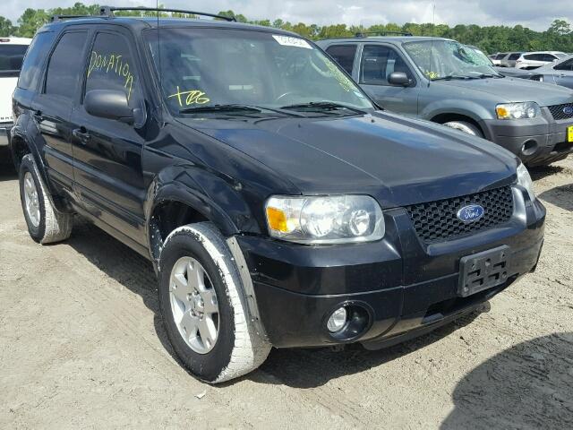 1FMYU04137KB78487 - 2007 FORD ESCAPE LIM BLACK photo 1