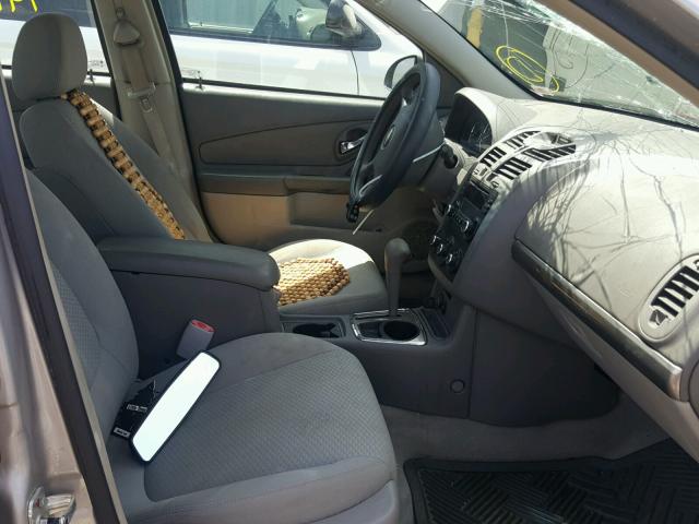 1G1ZS58F78F131337 - 2008 CHEVROLET MALIBU LS SILVER photo 5