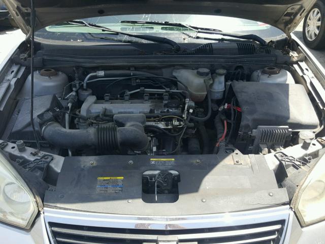 1G1ZS58F78F131337 - 2008 CHEVROLET MALIBU LS SILVER photo 7
