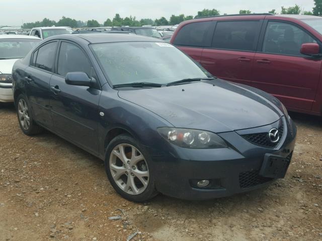 JM1BK32F681130702 - 2008 MAZDA 3 I GRAY photo 1