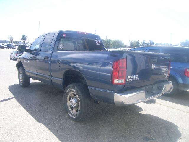 3D7KS28DX5G799297 - 2005 DODGE RAM 2500 S BLUE photo 1