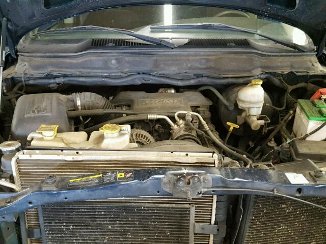 3D7KS28DX5G799297 - 2005 DODGE RAM 2500 S BLUE photo 7