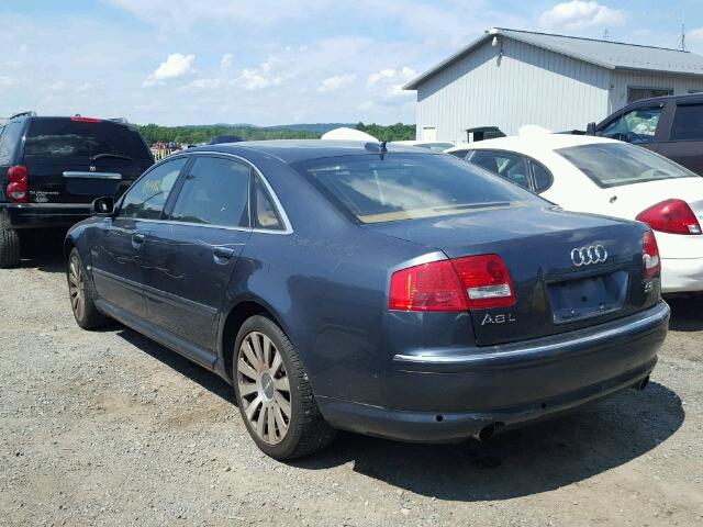 WAUML44E06N025124 - 2006 AUDI A8 L QUATT BLUE photo 3