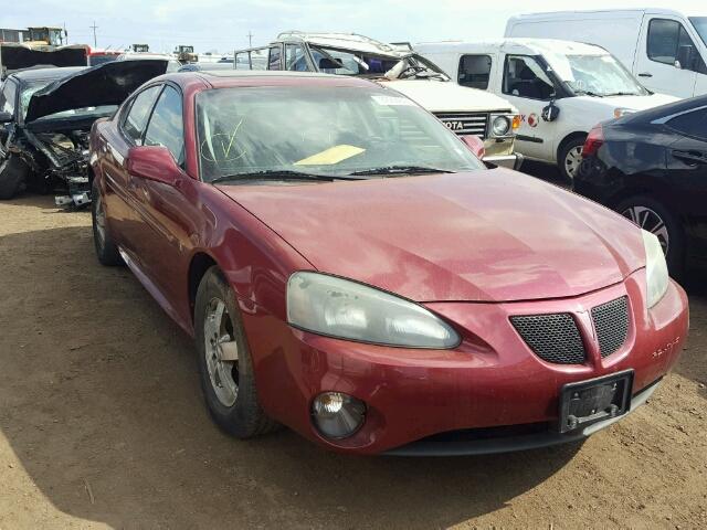 2G2WP552461183496 - 2006 PONTIAC GRAND PRIX RED photo 2