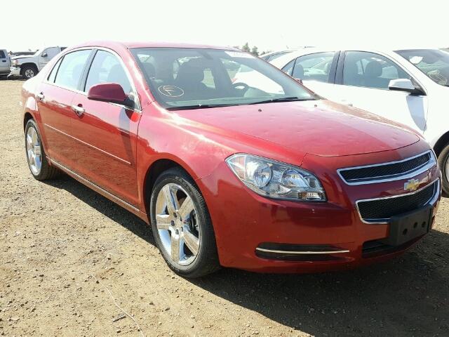 1G1ZC5E05CF322034 - 2012 CHEVROLET MALIBU RED photo 1