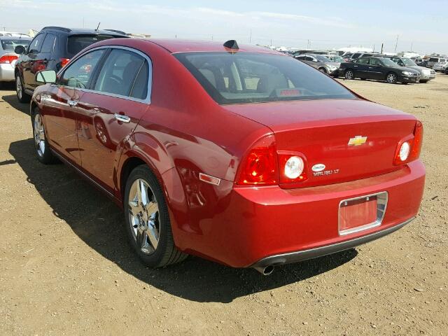 1G1ZC5E05CF322034 - 2012 CHEVROLET MALIBU RED photo 3