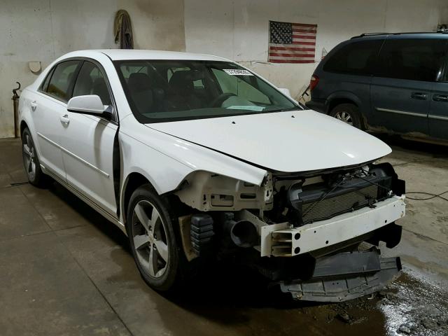 1G1ZC5E19BF167253 - 2011 CHEVROLET MALIBU 1LT WHITE photo 1