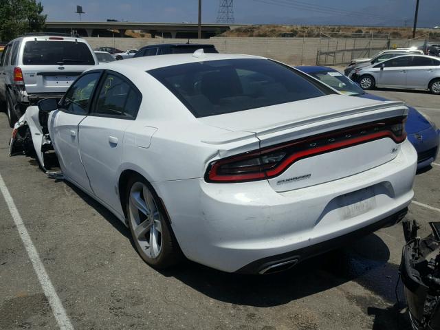2C3CDXCT5GH276510 - 2016 DODGE CHARGER R/ WHITE photo 3