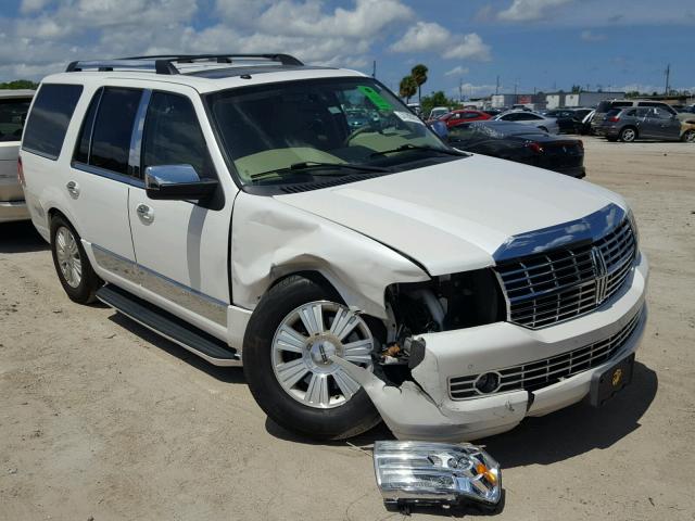 5LMFU28539EJ00340 - 2009 LINCOLN NAVIGATOR Beyaz fotoğraf 1