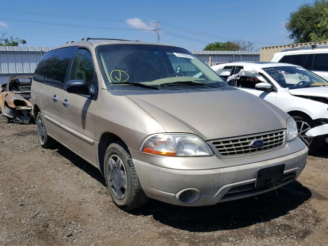 2FMZA51441BA91028 - 2001 FORD WINDSTAR L GOLD photo 1