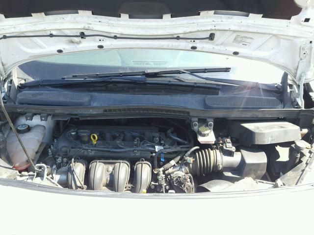 NM0LS7F75E1135123 - 2014 FORD TRANSIT CO WHITE photo 7