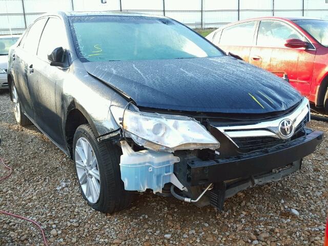 4T4BF1FK3DR320967 - 2013 TOYOTA CAMRY L BLACK photo 1