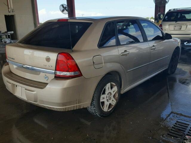 1G1ZT61896F210309 - 2006 CHEVROLET MALIBU MAX TAN photo 4