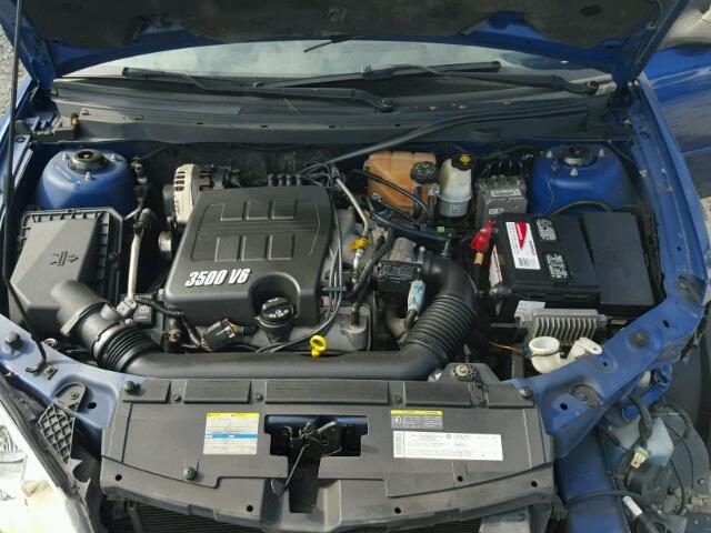 1G2ZH178164150013 - 2006 PONTIAC G6 GT BLUE photo 7