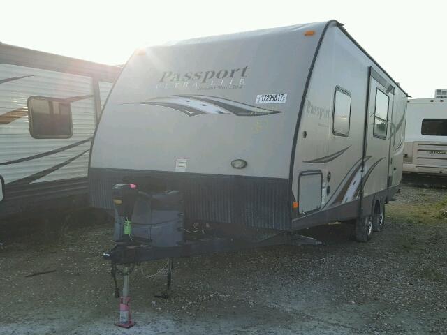 4YDT24026FT412640 - 2015 KEYSTONE PASSPORT GRAY photo 2